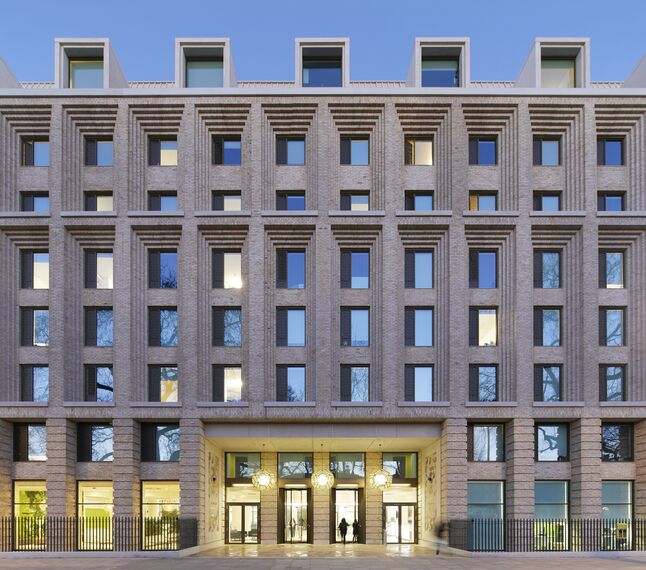 CS 38-SL Systèmes annulés - Complexe immobilier Cartwright Gardens situé à London, Royaume-Uni