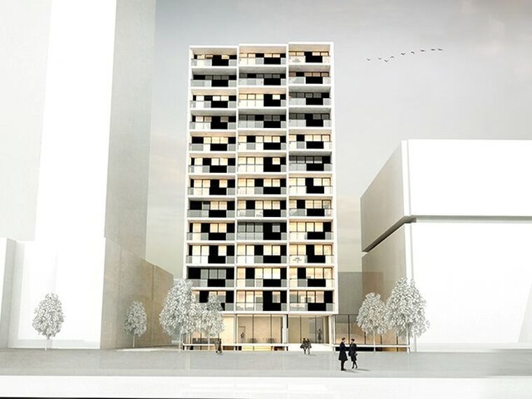 ConceptWall 50 Murs rideaux, CS 77 Fire Proof Fenêtres, MasterLine 8 Fenêtres et ConceptSystem 77 Fenêtres - Willemstower situé à Rotterdam, les Pays-Bas