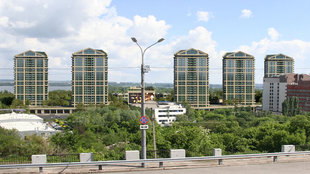 MasterLine 8 HI Fenêtres et CW 50-HI Murs rideaux - Bartolomeo Resort Town situé à Dnipropetrovsk, Ukraine
