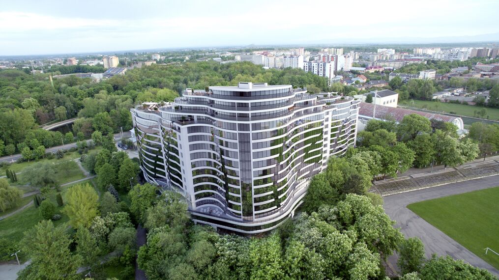 MasterLine 8-HI Portes et CW 50-HI Murs rideaux - Parus situé à Ivano-Frankivsk, Ukraine