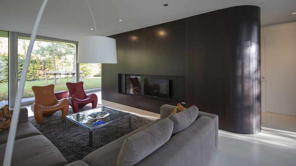 ConceptWall 50 Murs rideaux - Villa X situé à Brabant, les Pays-Bas