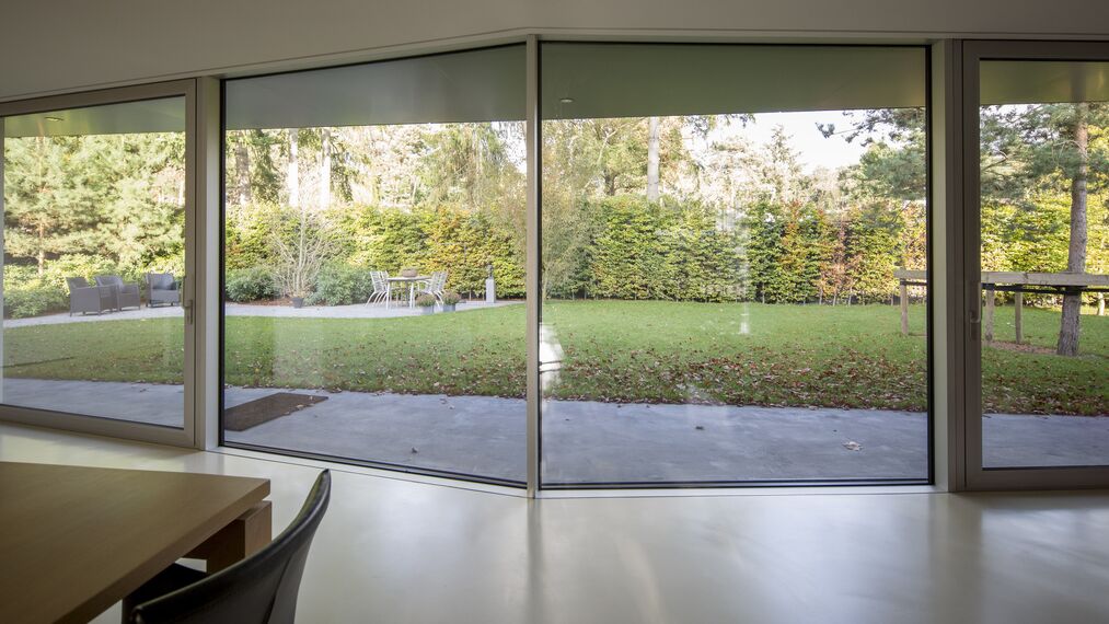 ConceptWall 50 Murs rideaux - Villa X situé à Brabant, les Pays-Bas