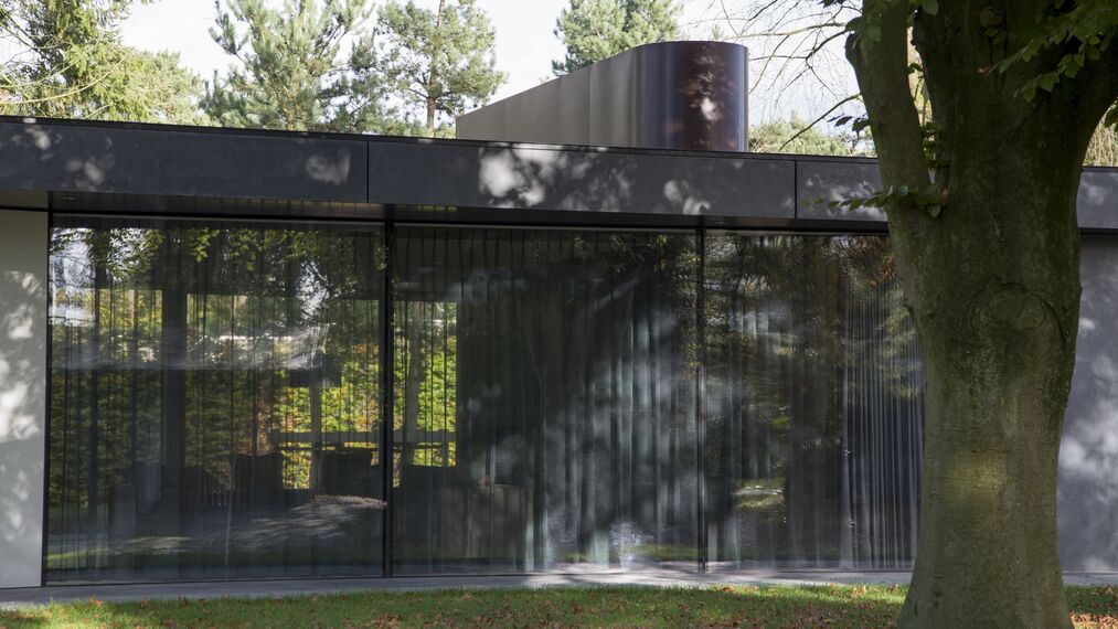 ConceptWall 50 Murs rideaux - Villa X situé à Brabant, les Pays-Bas