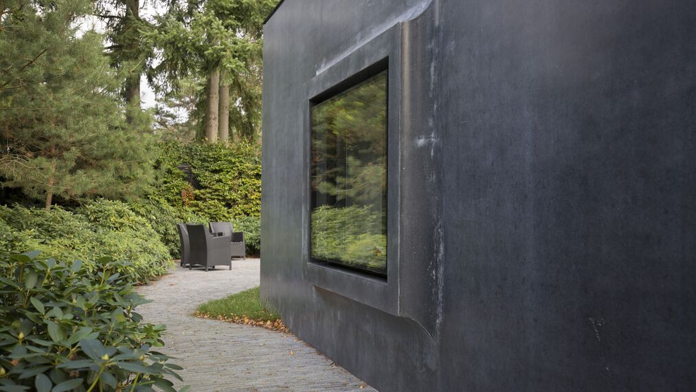 ConceptWall 50 Murs rideaux - Villa X situé à Brabant, les Pays-Bas