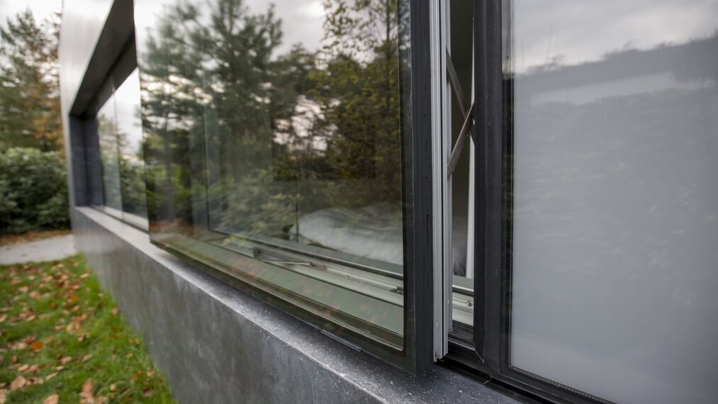ConceptWall 50 Murs rideaux - Villa X situé à Brabant, les Pays-Bas