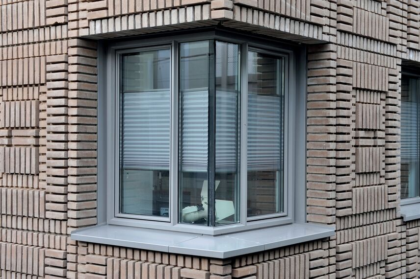 CS 38-SL Systèmes annulés, CS 38-SL Systèmes annulés et SlimLine 38 Fenêtres - Immeuble résidentiel Bloemhof situé à Groningen, les Pays-Bas