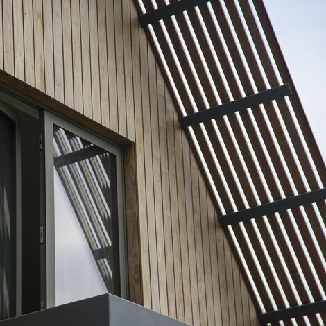 CS 86-HI (c) Systèmes annulés, ConceptWall 50 Murs rideaux et HiFinity Coulissants - Villa Villa Boisée à Voorschoten situé à Voorschoten, les Pays-Bas