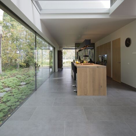 CS 86-HI (c) Systèmes annulés, ConceptWall 50 Murs rideaux et HiFinity Coulissants - Villa Villa Boisée à Voorschoten situé à Voorschoten, les Pays-Bas