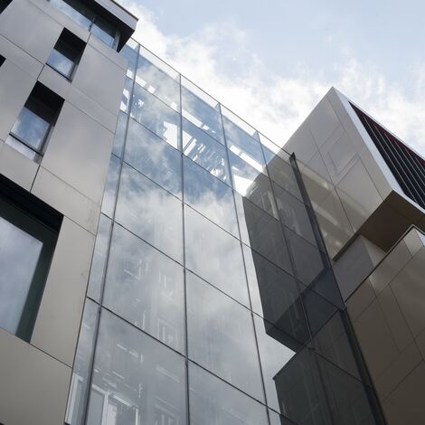 ConceptDoor 50 Doors, CW 50-SG Façades and ThermoSystem 57 Windows - Oz'One located in Montpellier, France