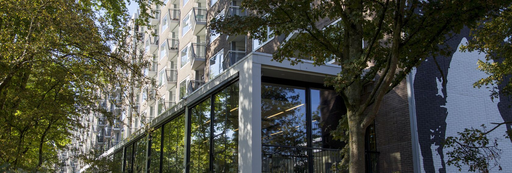 CW 50 Standard Murs rideaux, CW 50 Murs rideaux et CW 50-SL Murs rideaux - Complexe immobilier Apartments de Boel Amsterdam situé à Amsterdam, les Pays-Bas