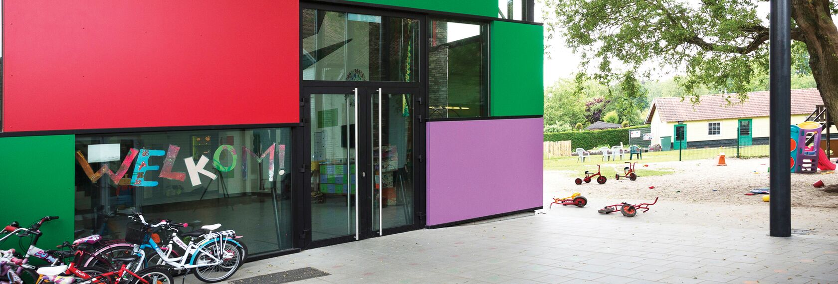 CS 86-HI (c) Systèmes annulés - École élémentaire Groen Drieske situé à Gent, Belgique