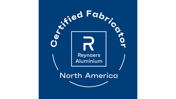 Fabricated in North America logo