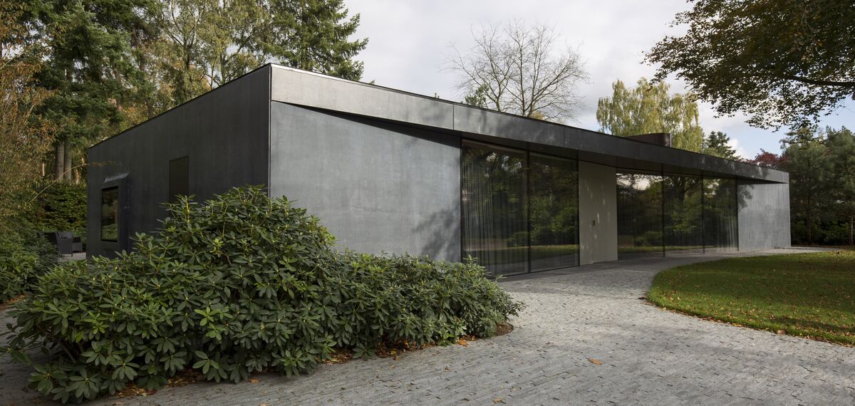 ConceptWall 50 Murs rideaux - Villa X situé à Brabant, les Pays-Bas