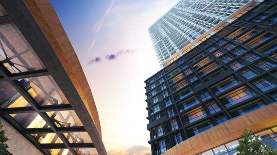 ConceptWall 50 Façades, ConceptSystem 68 Windows and ConceptSystem 59 Windows - Kuzu Kumru located in Ankara, Turkey