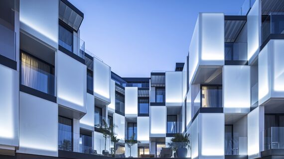 ConceptSystem 68 Windows, ConceptFolding 77 Sliding & Folding and CS 77 Fire Proof Doors - Hotel Sir Joan located in Ibiza, Spain